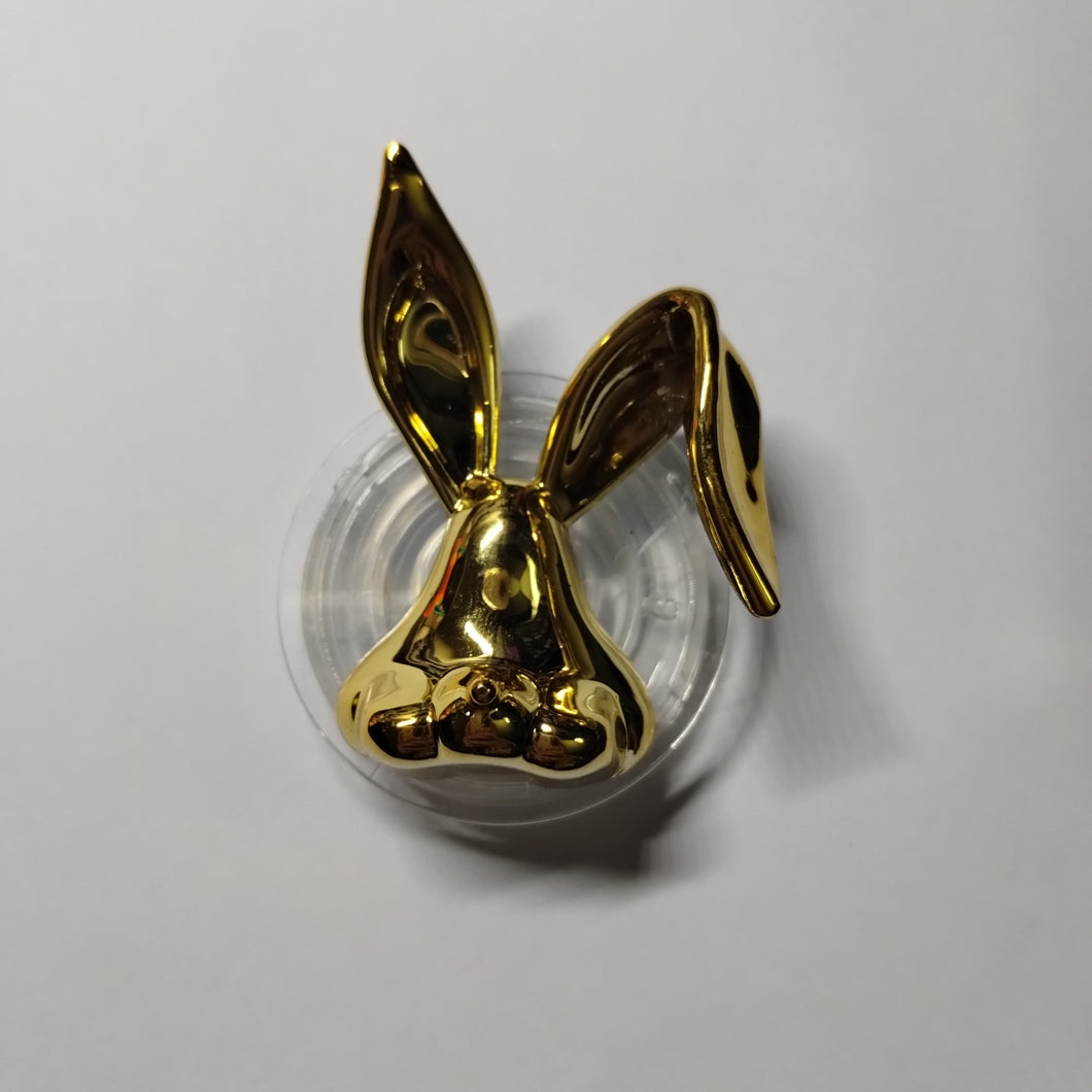 (SPECIAL) 3D Gold Bunny Pop Socket