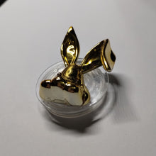 Load image into Gallery viewer, (SPECIAL) 3D Gold Bunny Pop Socket
