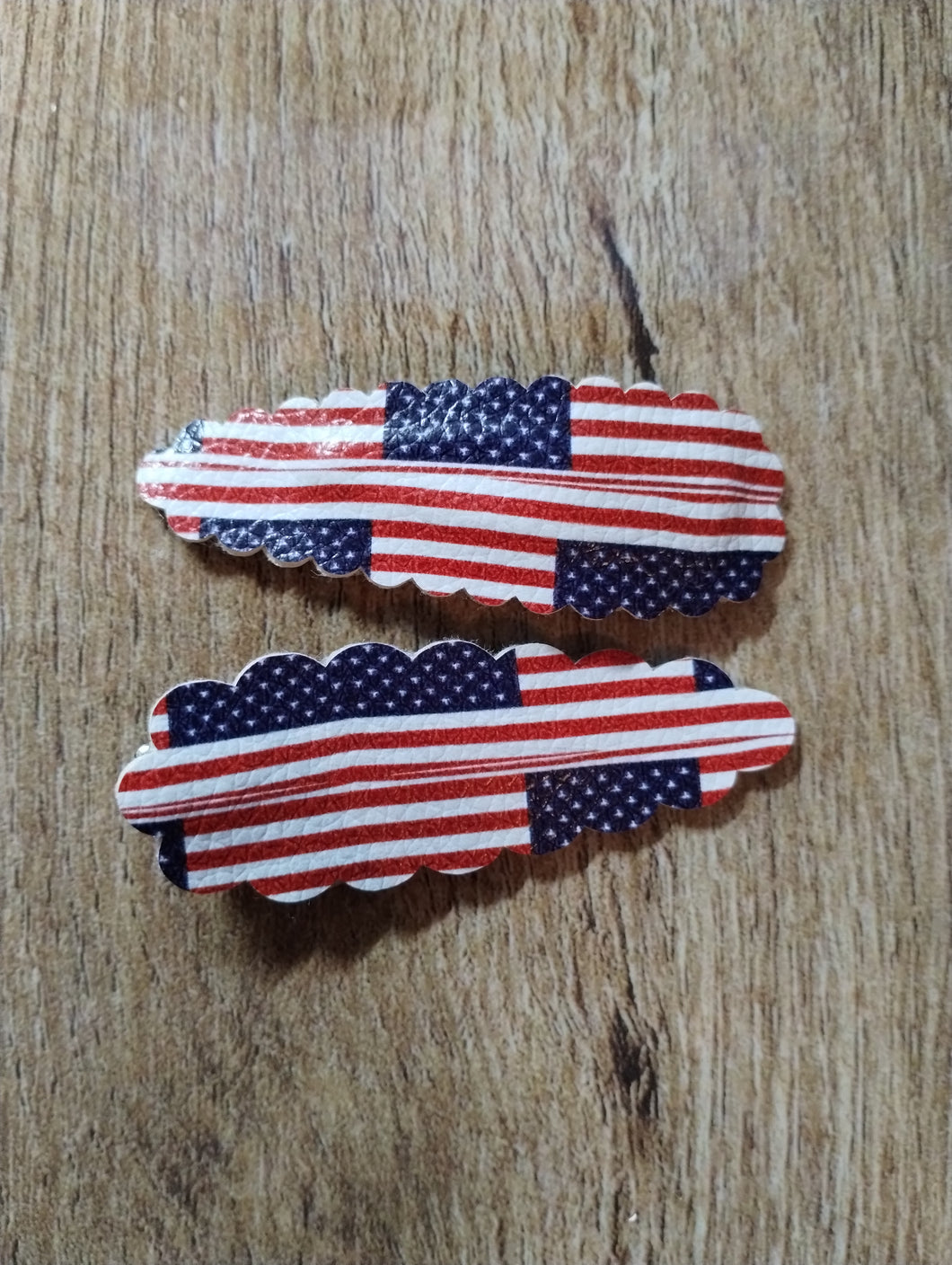 American Flag Snap Clip