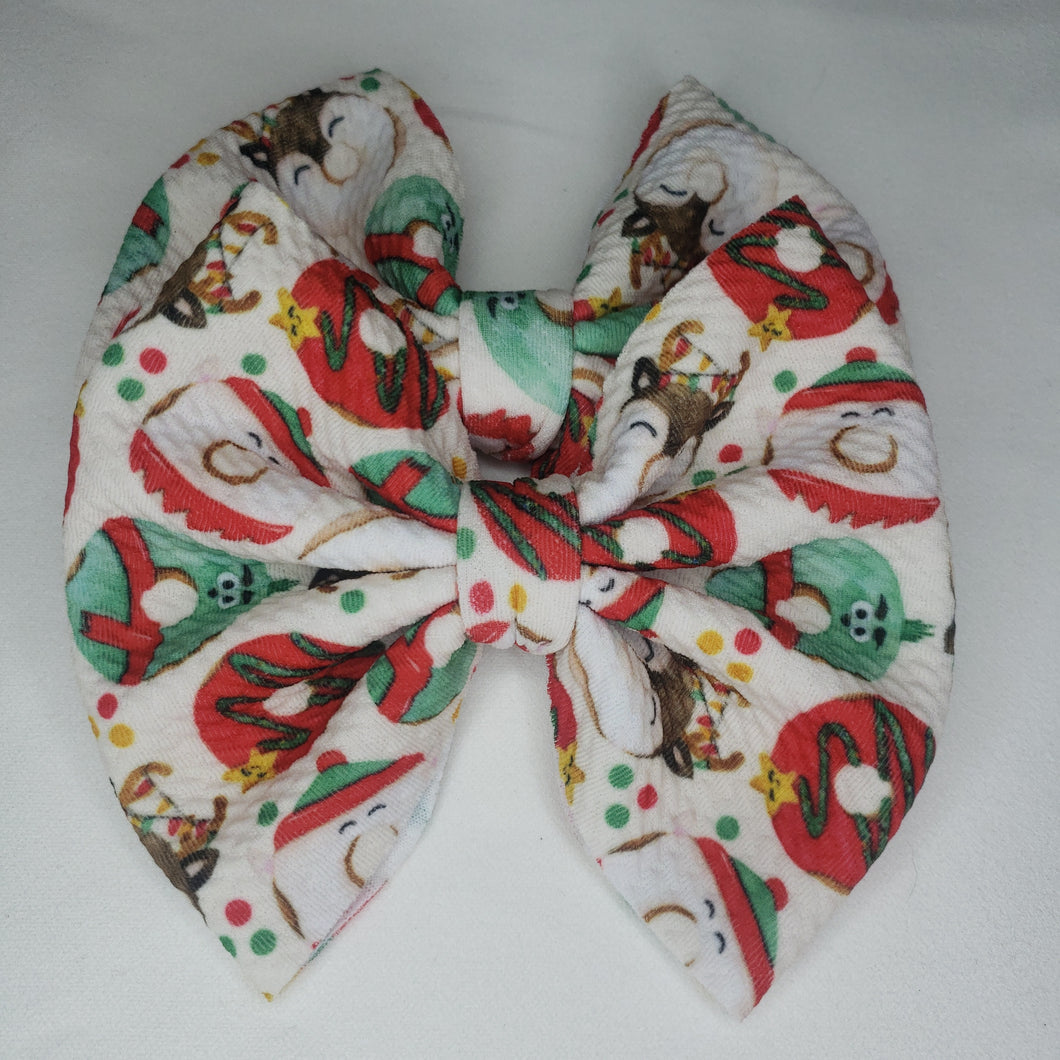 Christmas Donuts Bow