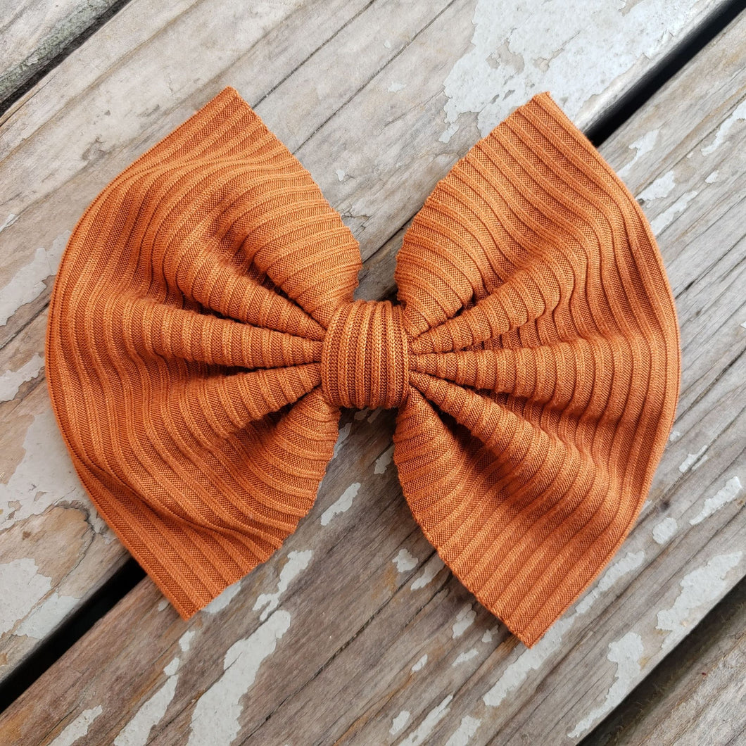 Burnt Orange Bow