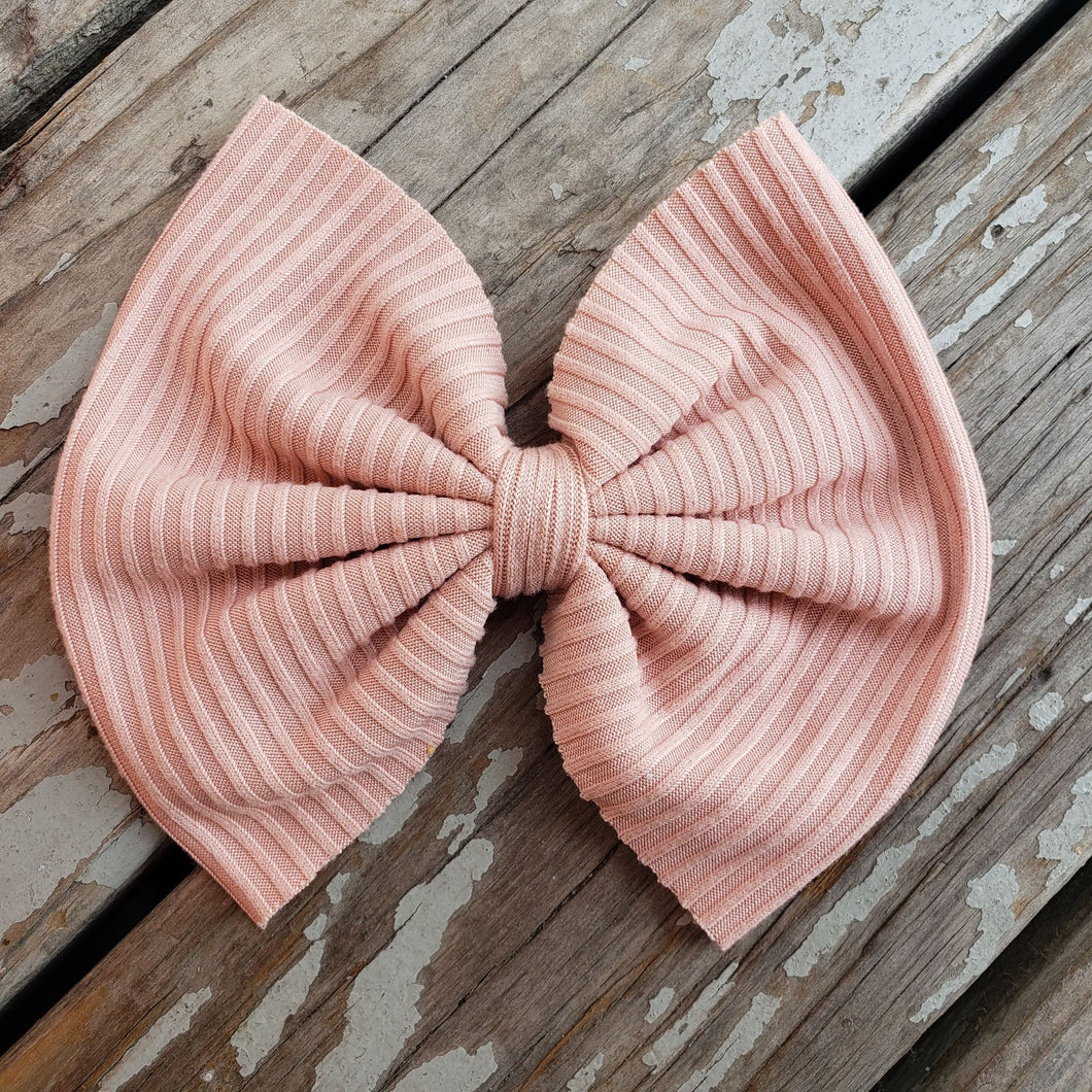 Carnation Pink Bow